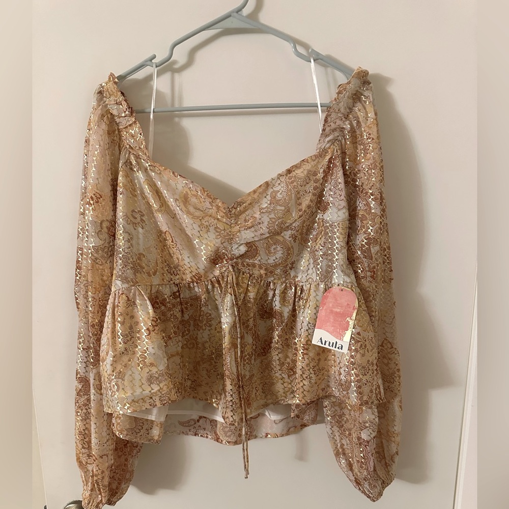 BRAND NEW WITH TAGS Arula Juno Top XL